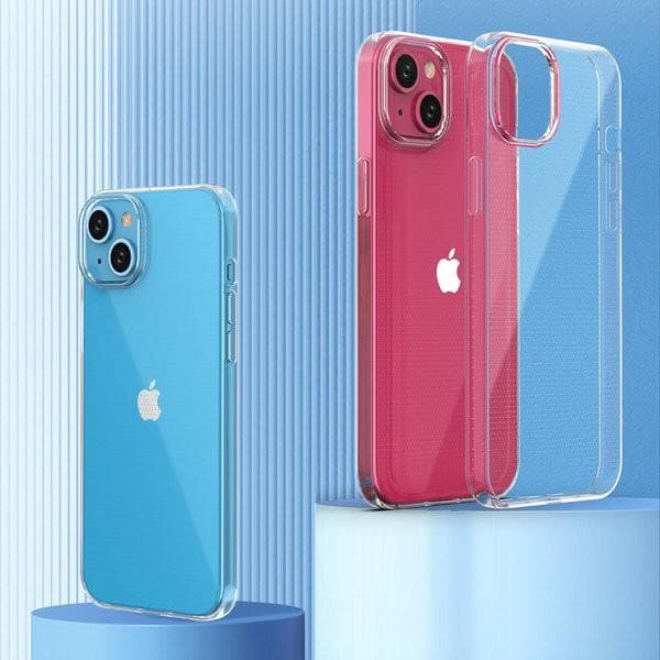 Ultra Clear Flexibelt Skal iPhone 15 Plus - Transparent