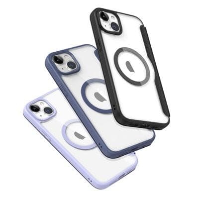 Dux Ducis Skin X Magnetisk Flip Fodral med Korthållare iPhone 15 Plus - Svart