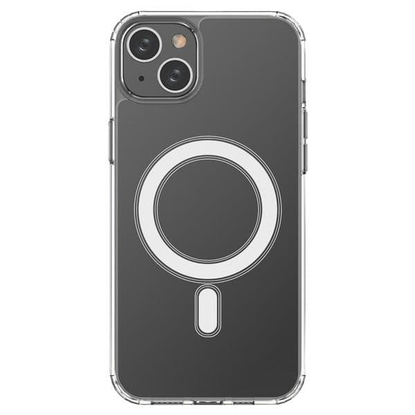 MagSafe Magnet Skal iPhone 15 Plus - Transparent