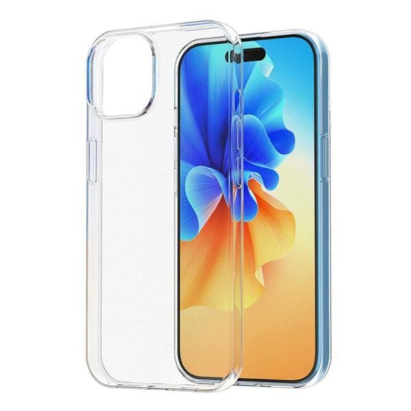 Ultra Clear Flexibelt Skal iPhone 15 - Transparent