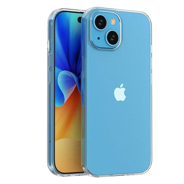 Ultra Clear Flexibelt Skal iPhone 15 - Transparent