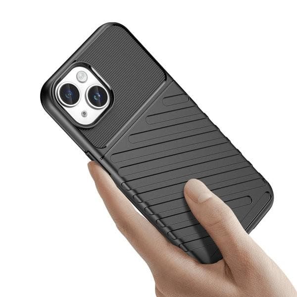 Thunder Case Pansarskal iPhone 15 Plus - Svart