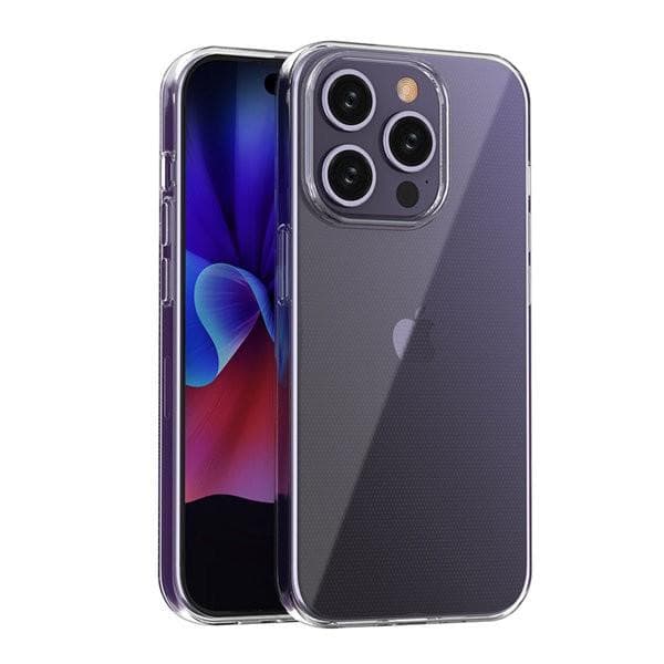 Ultra Clear Flexibelt Skal iPhone 15 Pro - Transparent