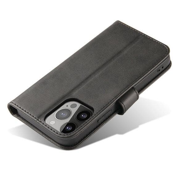 Magnet Case Flip Fodral med Ställ och Plånbok iPhone 13 Pro - Svart