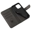 Miniatyrbillede 3 af 4: Pung etui med stativ til iPhone 15 Pro Max - Sort