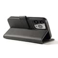 Miniatyrbillede 1 af 4: Pung etui med stativ til iPhone 15 Pro Max - Sort