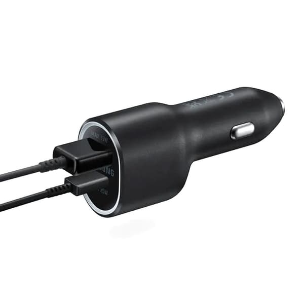 Samsung Billaddare USB-C & USB-A 40W Svart