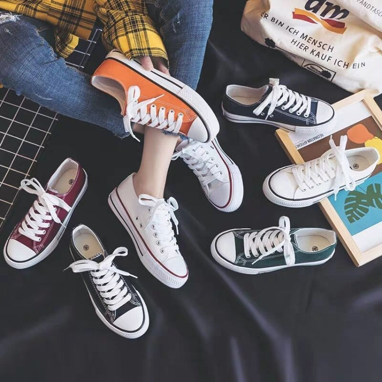 Students All Match Retro Sneakers Canvas Shoes Color Replica