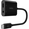 Miniatyrbild 1 av 3: Belkin RockStar 3,5 mm ljud + USB-C laddning - ljudadapter