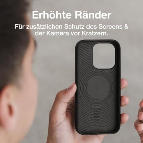 Woodcessories Bio Case Mobiltelefon Cover til Apple iPhone 15 Plus sort (ECO711)