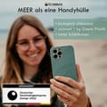 Miniatyrbillede 2 af 6: OCEANMATA mobiltelefon cover iPhone 13 | skildpadde grøn | bæredygtigt Apple iPhone cover Turtle Edition (8720618272232)
