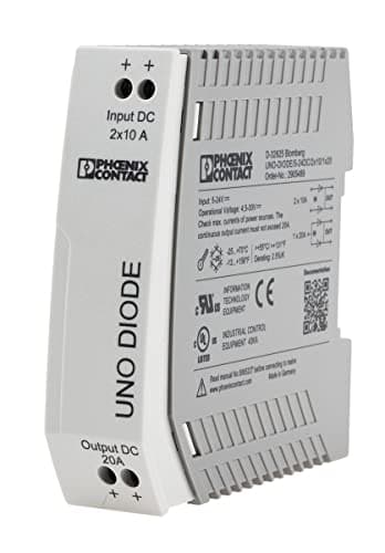 Phoenix Contact redundansmodul 20 A (UNO-DIODE/5-24DC/2X10/1X20)