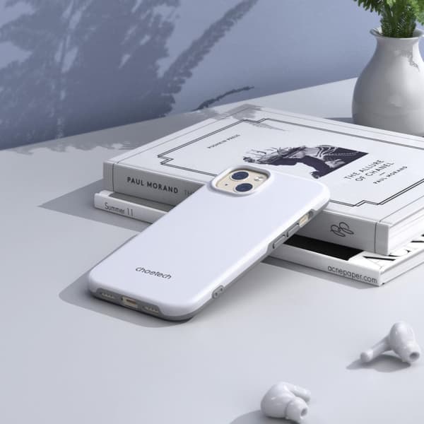 Cover til iPhone 13 MFM Anti-drop cover hvid