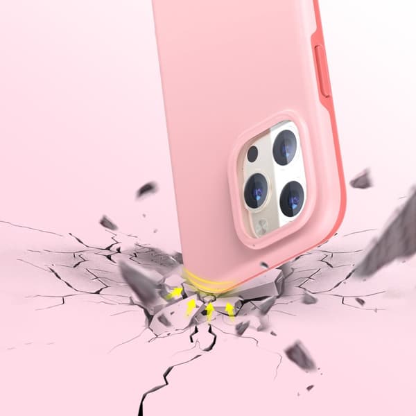 Fodral till iPhone 13 Pro MFM Anti-dropp fodral rosa