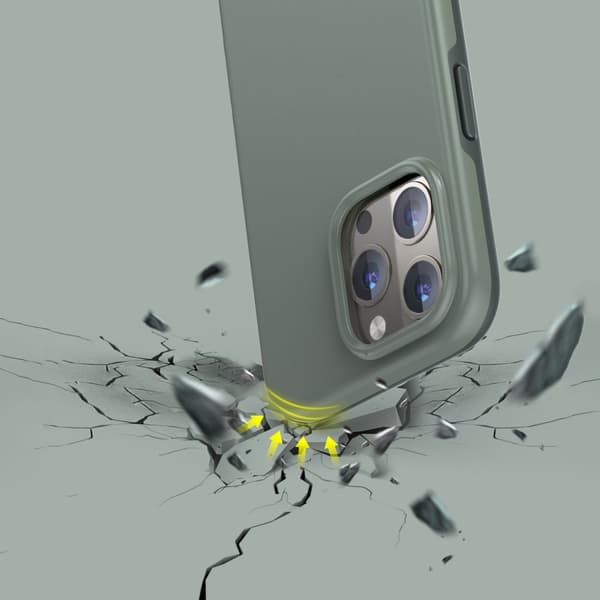 Cover til iPhone 13 Pro Max MFM Anti-drop cover grøn
