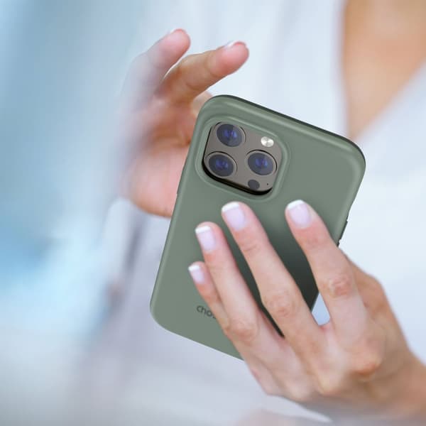 Cover til iPhone 13 Pro Max MFM Anti-drop cover grøn