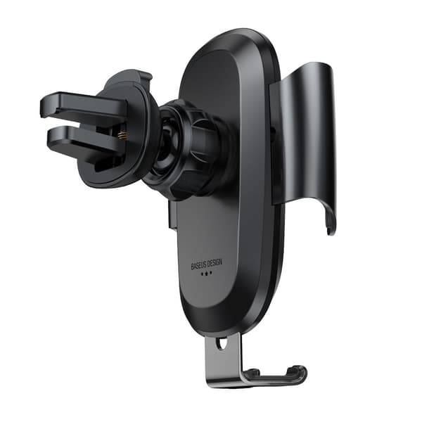Gravity biltelefonholder til luftventil, sort