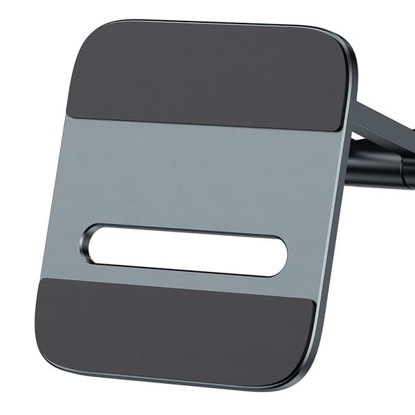 Metalstander til en desktop biaksial foldbar smartphone op til 13", grå