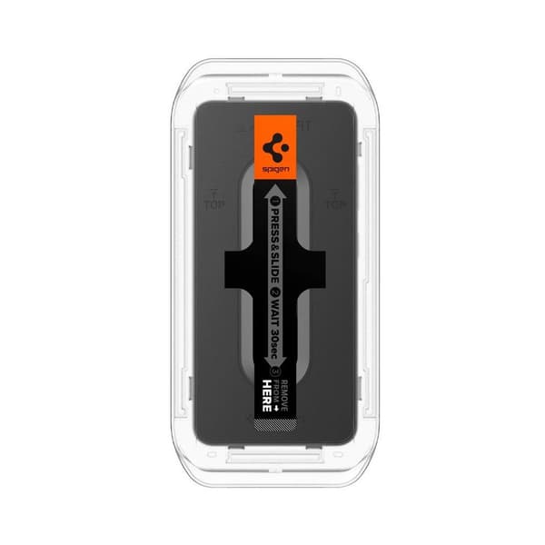Spigen Glas.tR EZ Fit karkaistu näytönsuoja Samsung Galaxy S24:lle 2 kpl