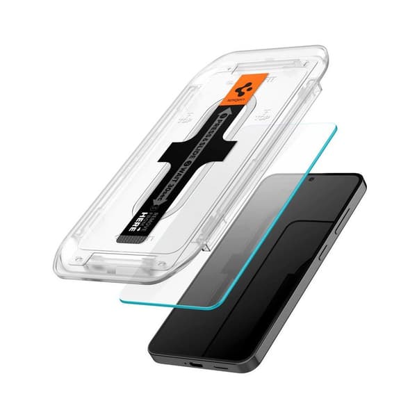 Spigen Glas.tR EZ Fit karkaistu näytönsuoja Samsung Galaxy S24:lle 2 kpl