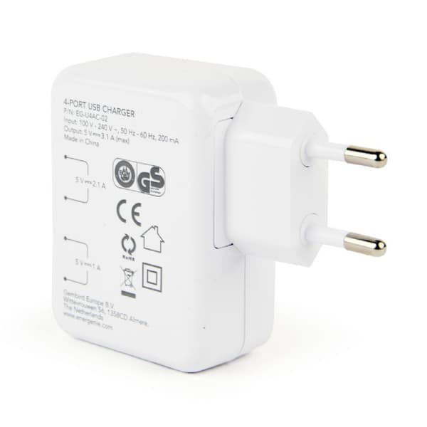 EnerGenie | EG-U4AC-02 | Universal USB oplader