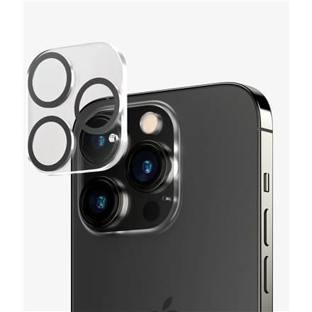 PanzerGlas | Linsebeskytter | Apple iPhone 14 Pro, 14 Pro Max | Sort | Banner