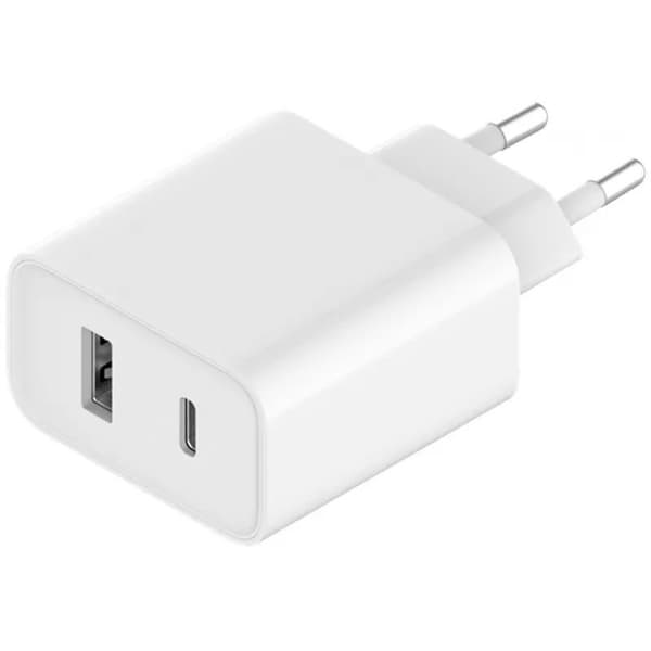 Xiaomi | A | Mi 33W | Väggladdare (Typ-A+Typ-C) EU Vit