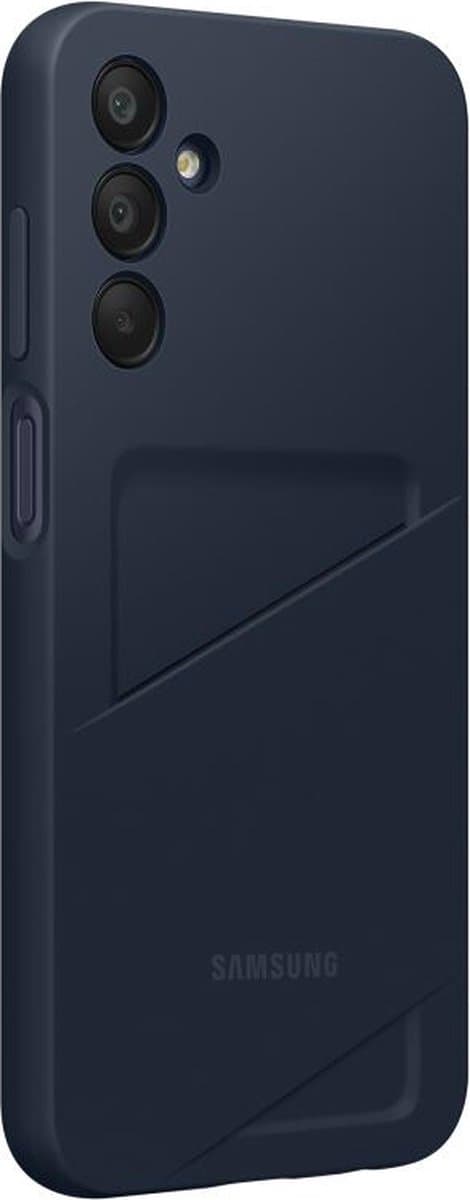 Kortplads-etui leveret til Samsung Galaxy A15 - Blå Sort