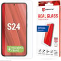 Miniatyrbild 1 av 8: Displex skärmskydd levereras till Samsung Galaxy S24 - Displex Real Glass 2D