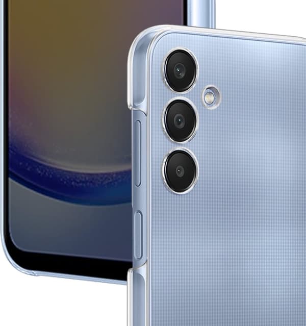 Samsung Clear Cover - Sendes til Samsung Galaxy A25 5G - Gennemsigtig