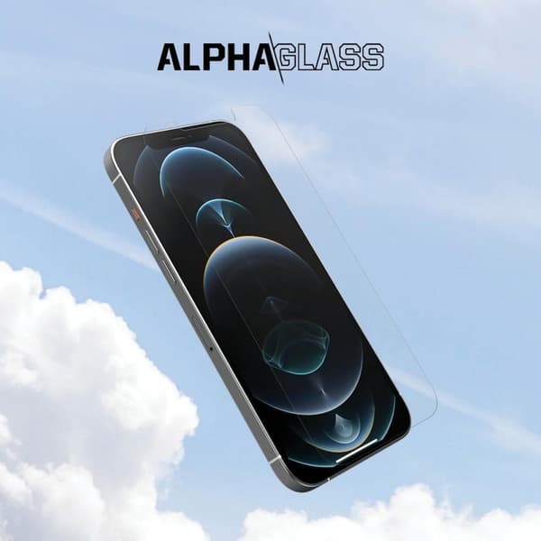 OtterBox Alpha Glass Skärmskydd för iPhone 12/12 Pro Pro Pack (77-66072)