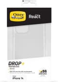 Miniatyrbillede 1 af 8: OtterBox React Cover - Sendes til iPhone 14 - Gennemsigtig