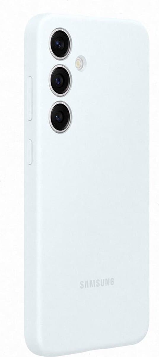 Samsung Silikone Cover - Sendes til Samsung Galaxy S24 Plus - Hvid
