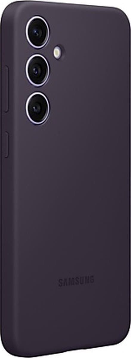 Samsung Silikone Cover - Sendes til Samsung Galaxy S24 Plus - Mørk Violet