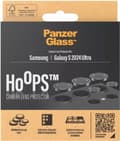 Miniatyrbillede 1 af 7: PanzerGlass® Hoops™ kamerabeskyttelse Samsung Galaxy S24 Ultra | Sort - Samsung - Samsung - Galaxy