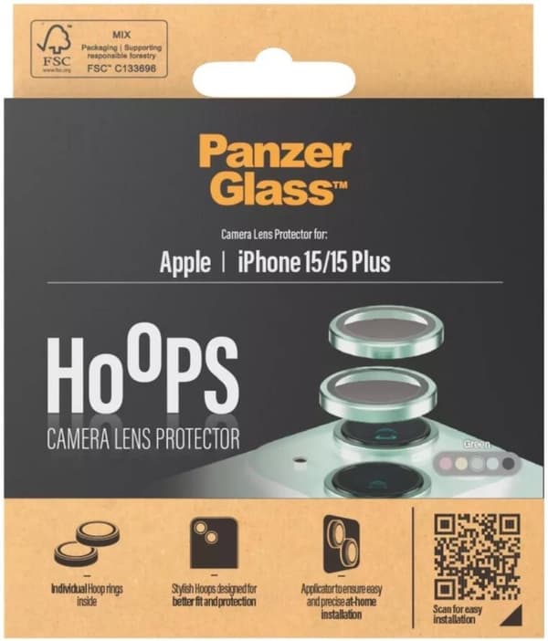 PanzerGlass 1191 Skärm/ryggskydd för smartphones Kameralinsskydd Apple 1 st (1191)