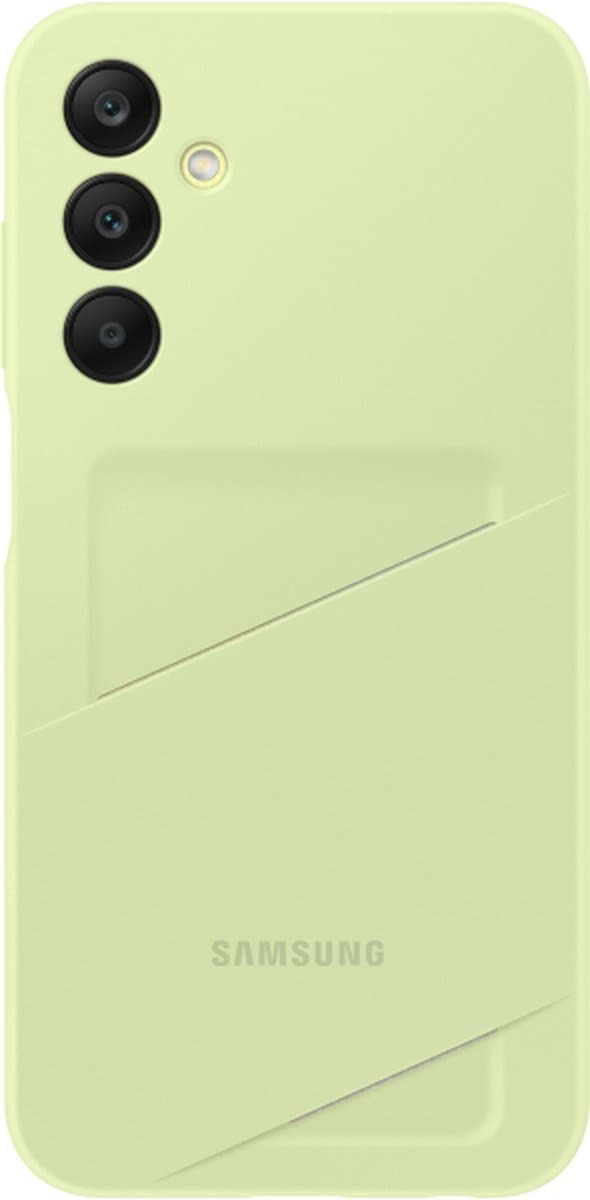 Samsung Card Slot Case - Levereras för Samsung Galaxy A25 5G - Lime