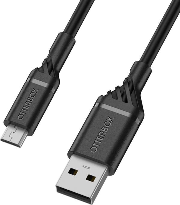 Otterbox 3A USB-A till Micro USB-kabel 1 Meter Svart