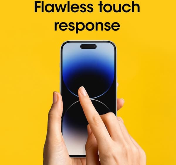OtterBox - Premium Glass Privacy iPhone 15 Plus - gennemsigtig