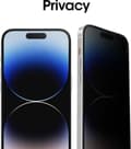 Miniatyrbillede 5 af 6: OtterBox - Premium Glass Privacy iPhone 15 Plus - gennemsigtig