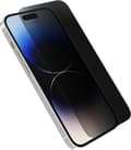 Miniatyrbillede 1 af 6: OtterBox - Premium Glass Privacy iPhone 15 Plus - gennemsigtig