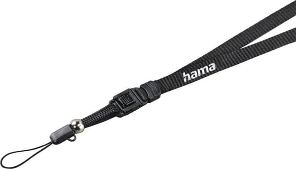 Hama Bæreløkke med quick release, 45 cm, sort