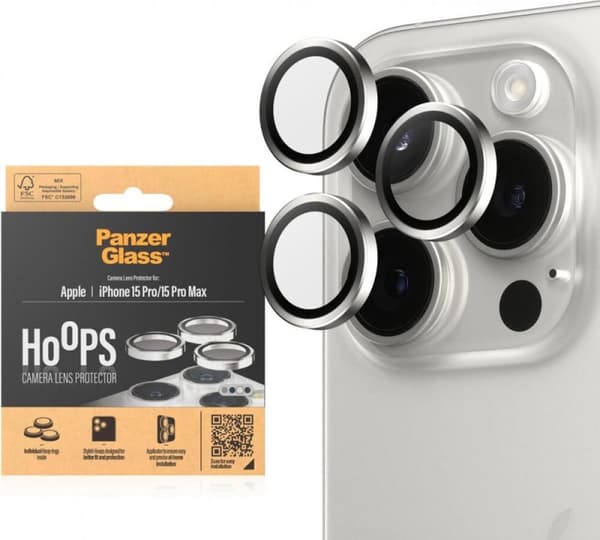 PanzerGlass 1194 Skærm/rygbeskytter til smartphones Kameralinsebeskytter Apple 1 stk. (1194)