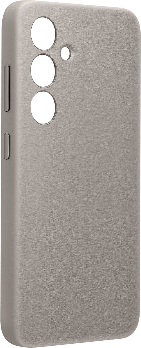 Samsung Vegan Læder Taske - Sendes til Samsung Galaxy S24 Plus - Taupe