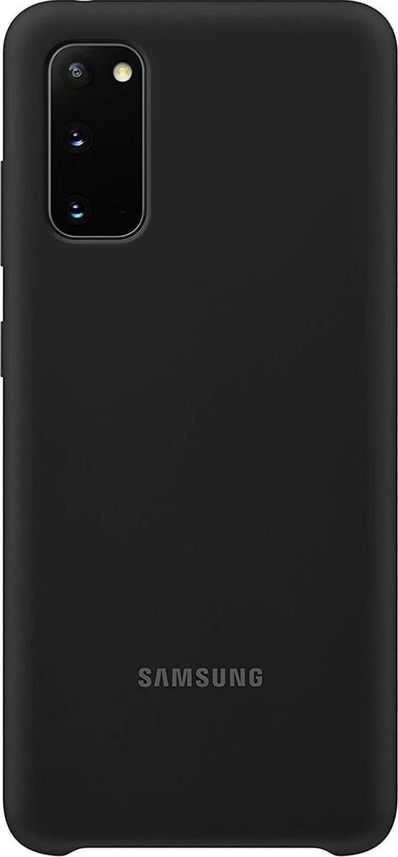 Samsung Silikone Etui - Samsung Galaxy S20 - Sort