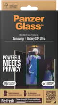 Miniatyrbillede 1 af 4: PanzerGlass® Privacy Screen Protector Samsung Galaxy S24 Ultra | Ultra-Wide Fit med EasyAligner - Sam