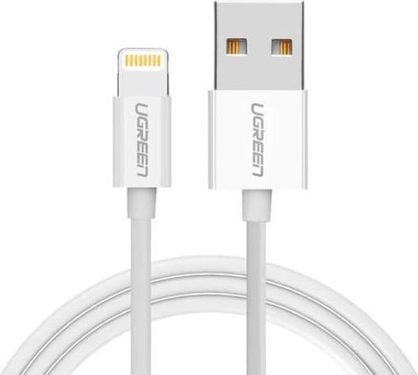 2 meter Lightning USB synkronisering og opladningskabel til iPhone, iPad, itouch