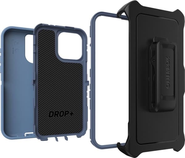 OtterBox Defender levereras för Apple iPhone 15 Pro Max Fodral Bakstycke Blå