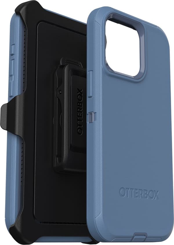 OtterBox Defender levereras för Apple iPhone 15 Pro Max Fodral Bakstycke Blå