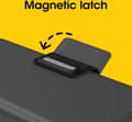 Miniatyrbillede 8 af 10: OtterBox Strada - Sendes til Apple iPhone 15 Pro - Virkelig tom - Sort